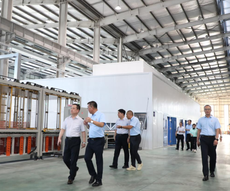 珠海港股份總裁、秀強股份董事長馮鑫率隊調研公司自動化改造項目